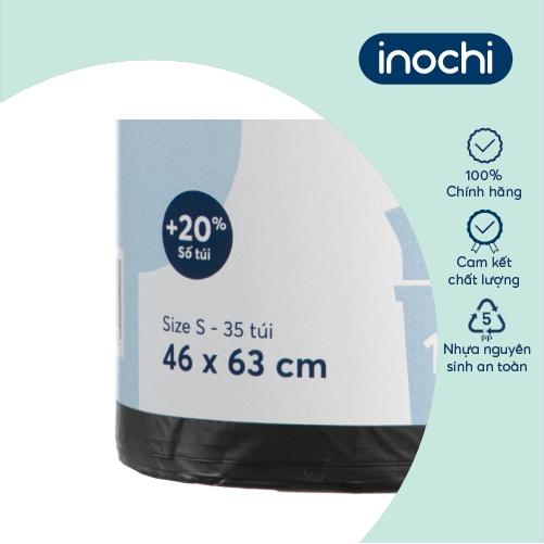 Túi rác tiện dụng Inochi - Soji 10L x 35 túi (Size S) ( có quai cầm)