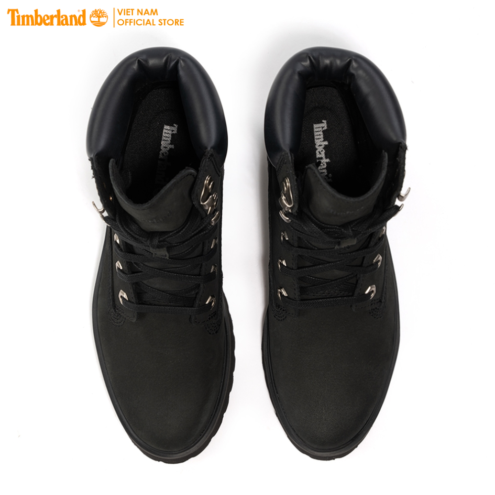 Timberland Giày Boot Nữ Carnaby Cool 6inch Black Nubuck TB0A5NYY04