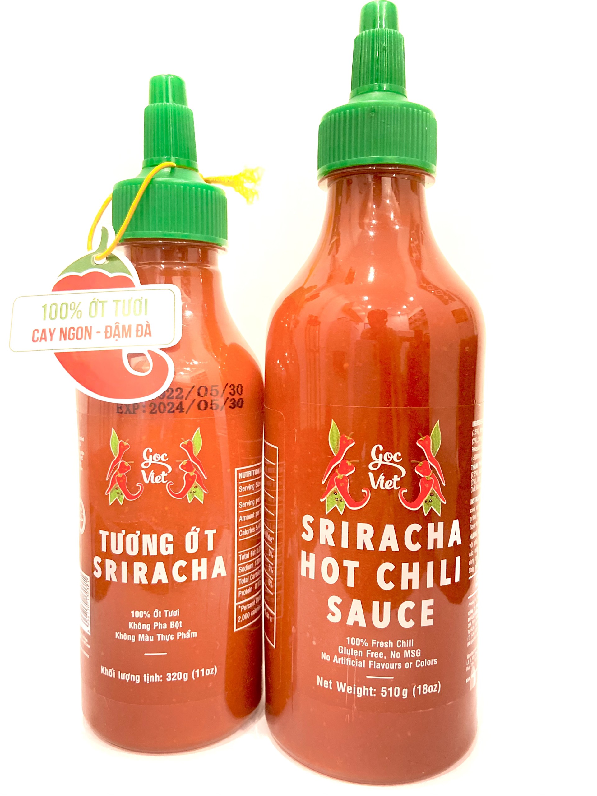 Tương ớt Sriracha GỐC VIỆT  (510g)