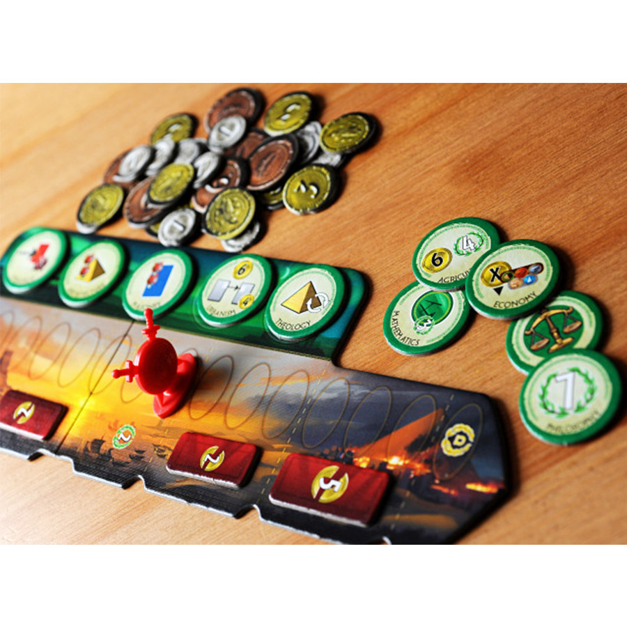 Trò Chơi Board Game 7 Wonders DUEL Tiếng Anh (US) Chất Lượng Cao