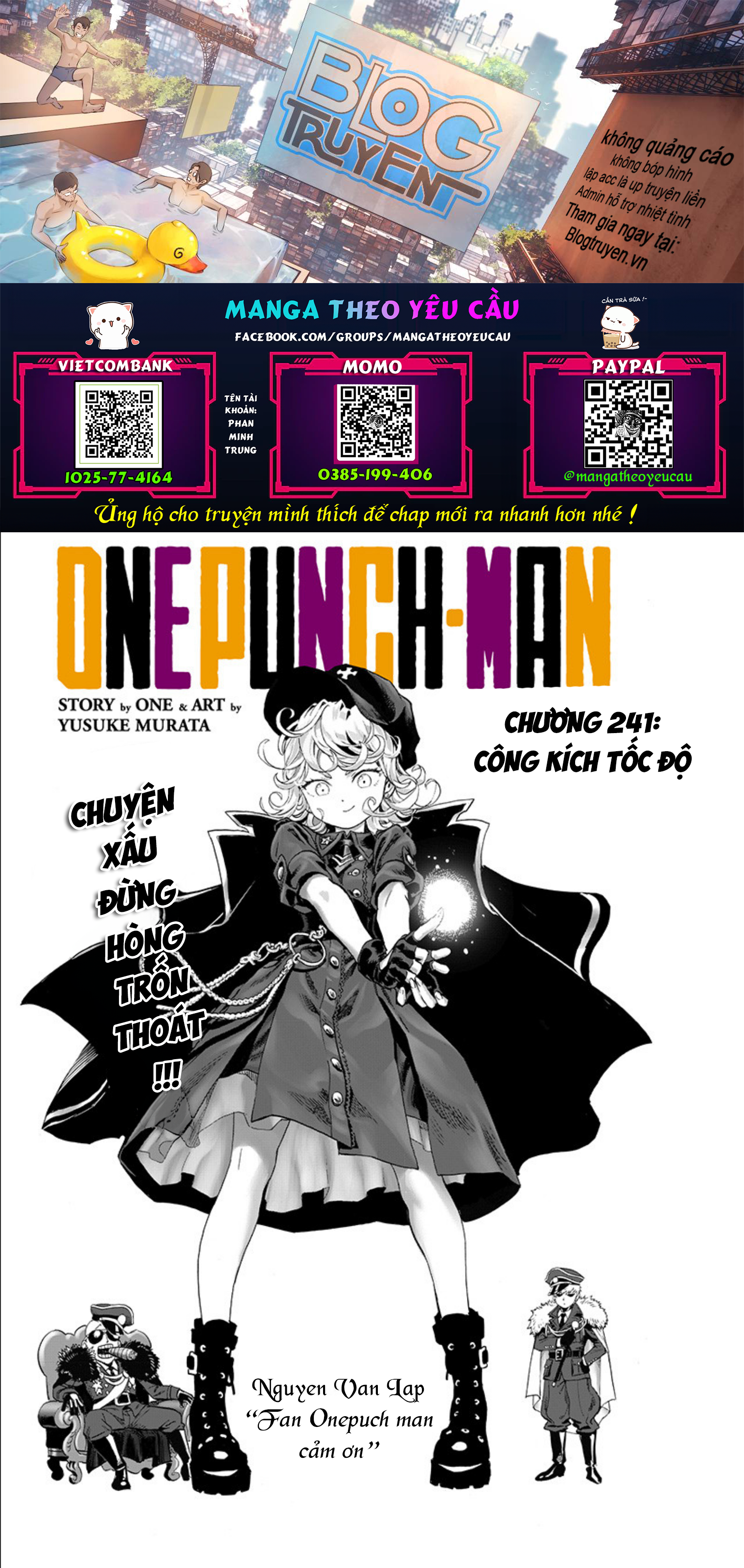 One-Punch Man Chapter 241 - Trang 0