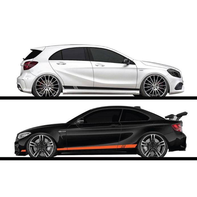 Tem decal dán xe SUV, tem dán sườn xe Ô Tô, Xe Hơi Cao Cấp