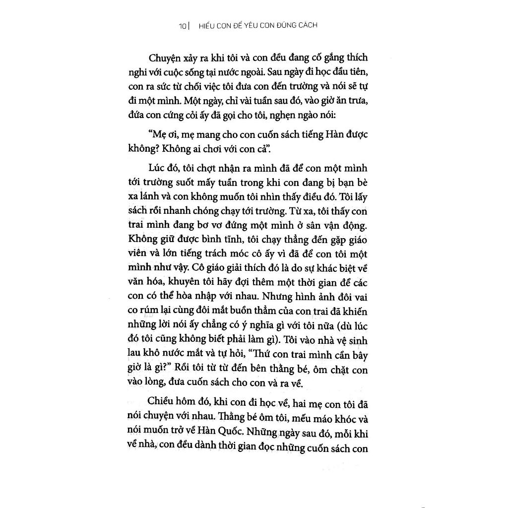 Sách - Hiểu con để yêu con đúng cách