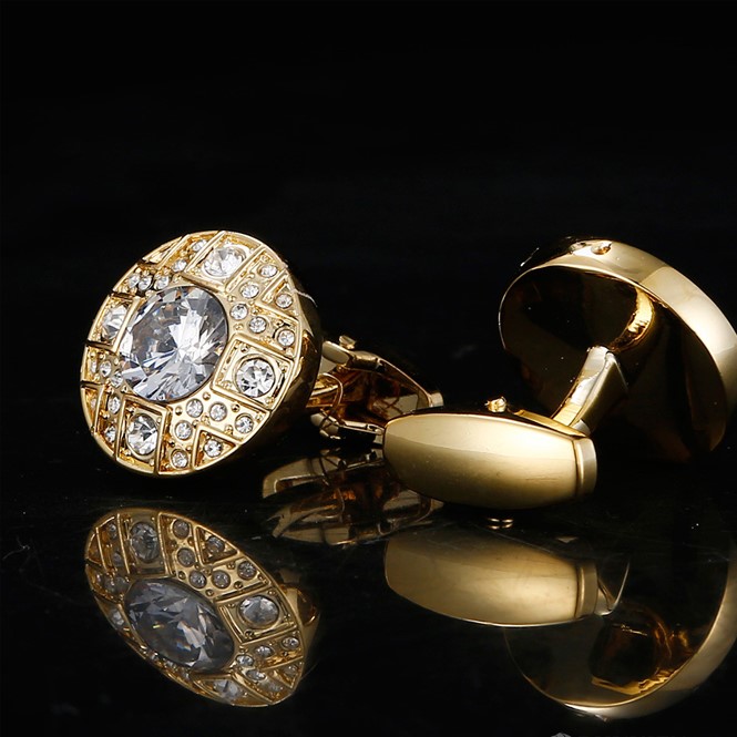 Khuy Măng Sét, Cufflink Cao Cấp QT2006