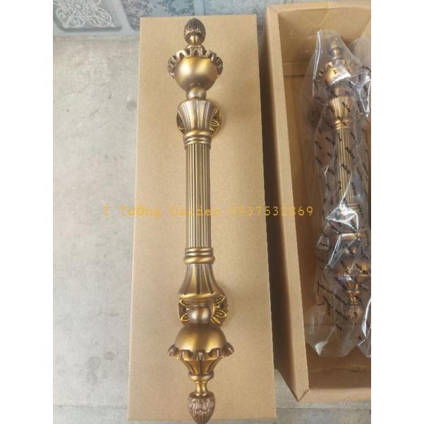 Tay nắm cửa gỗ phong cách cổ điển