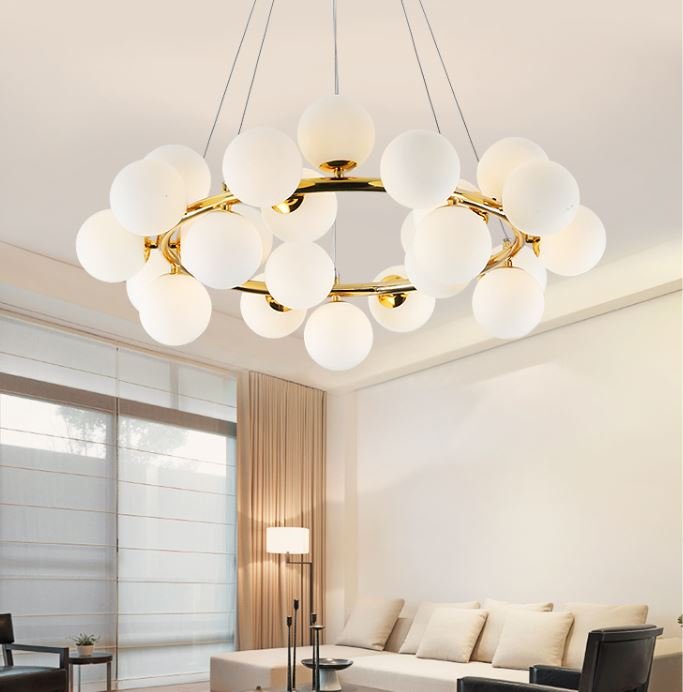 Đèn chùm PASTO phong cách châu Âu sang trọng trang trí nhà cửa hiện đại