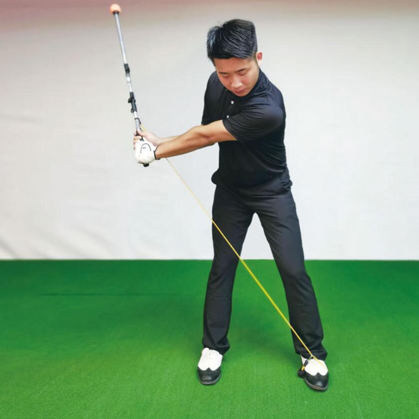 Golf Swing Trainer Golf Alignment Warm-Up Stick Training Aid Practice