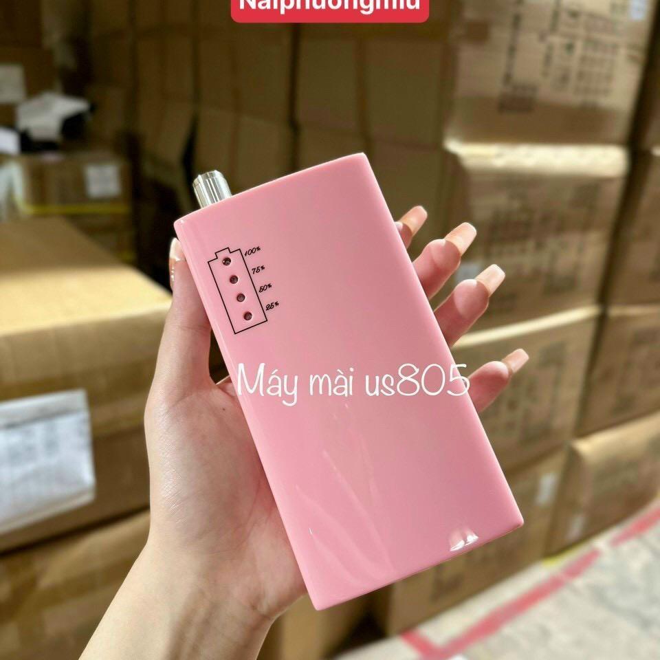 Máy Mài Móng Tích Điện US805, 30,000 Vòng/Phút, Làm Nail Chuyên Nghiệp, Pin 6 Giờ, Bảo Hành 6 Tháng, Chạy Êm Tay