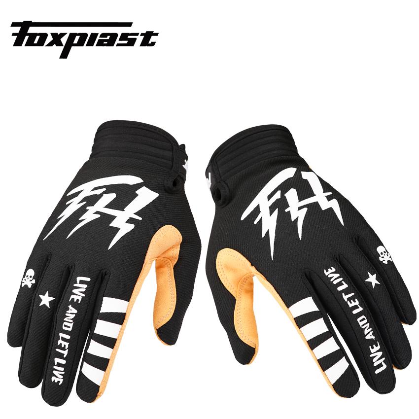 2021 FOXPLAST Thoáng Khí Nam, Nữ Găng Tay Xe Đạp Tất Cả Các Ngón Tay Thể Thao Đi Xe Đạp Xe Máy Motocross Racing Găng Tay Xe Đạp