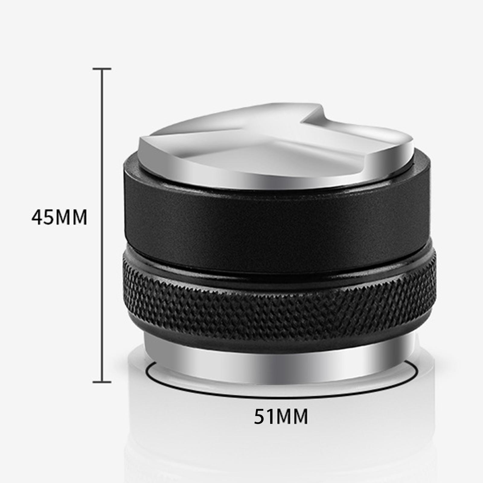 Zinc Alloy Professional Coffee Distributor Leveler Tool Powder Distributor Loosely Distributed Avoid Agglomeration Espresso Distribution Hand Tampers