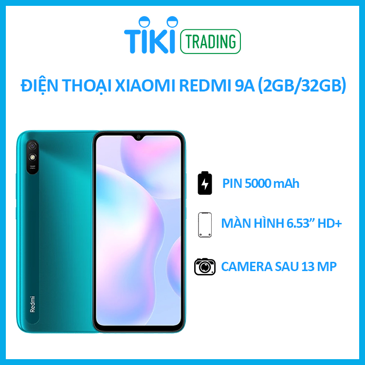 Hình ảnh Điện thoại Xiaomi Redmi 9A (2GB/32GB) - Hàng chính hãng