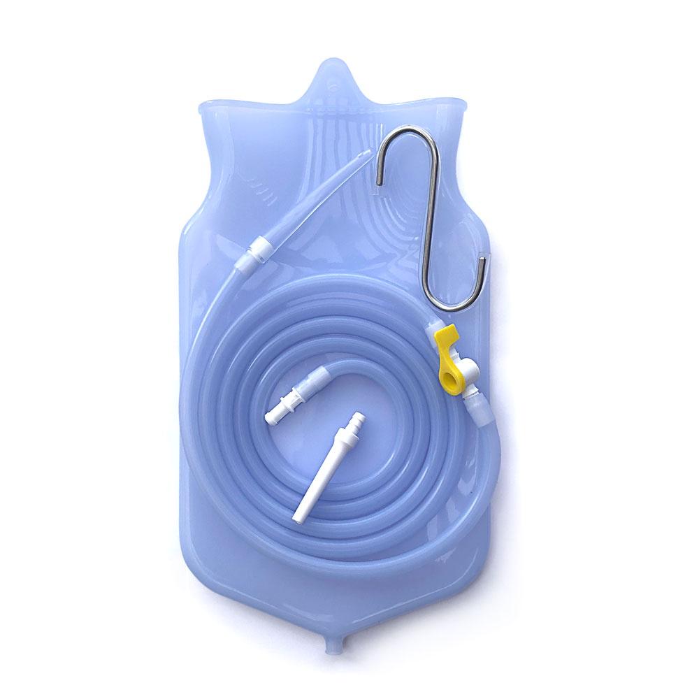 Bộ túi dây vòi silicone Viethealthy - dụng cụ thụt tháo đại tràng thải độc cà phê coffee enema