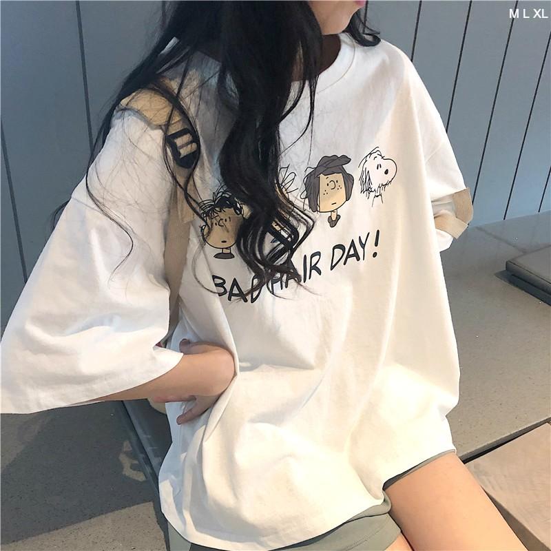 Áo thun tay lỡ BAD HAIR DAY phông Unisex nam nữ tee oversize form rộng pull Ulzzang Streetwear Hàn Quốc vải mềm
