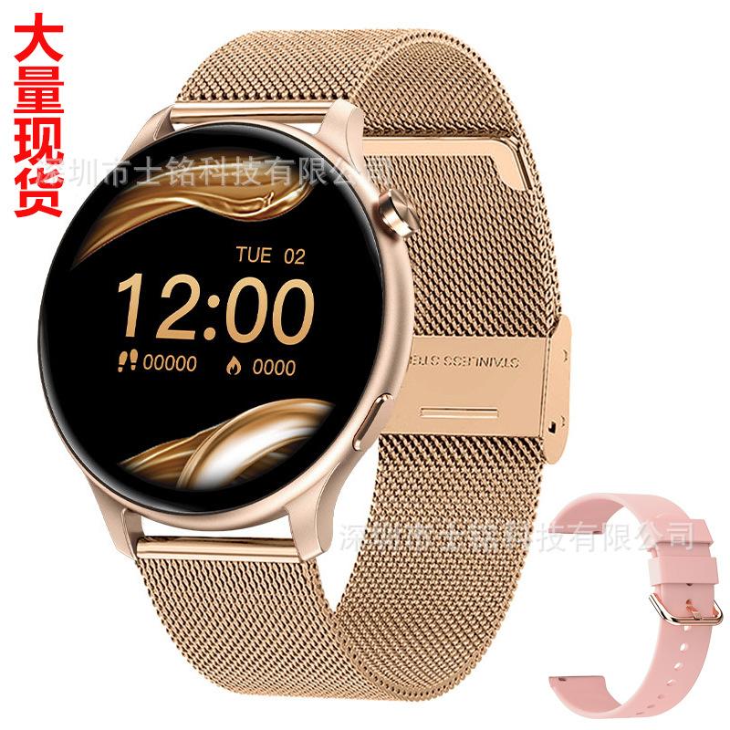 Ưu đãi đặc biệt Đồng hồ thông minh FW01 nhiều loại theo dõi sức khỏe, nhịp tim, oxy trong máu, giấc ngủ, nhắc nhở chu kỳ sinh lý, đồng hồ cuộc gọi Bluetooth