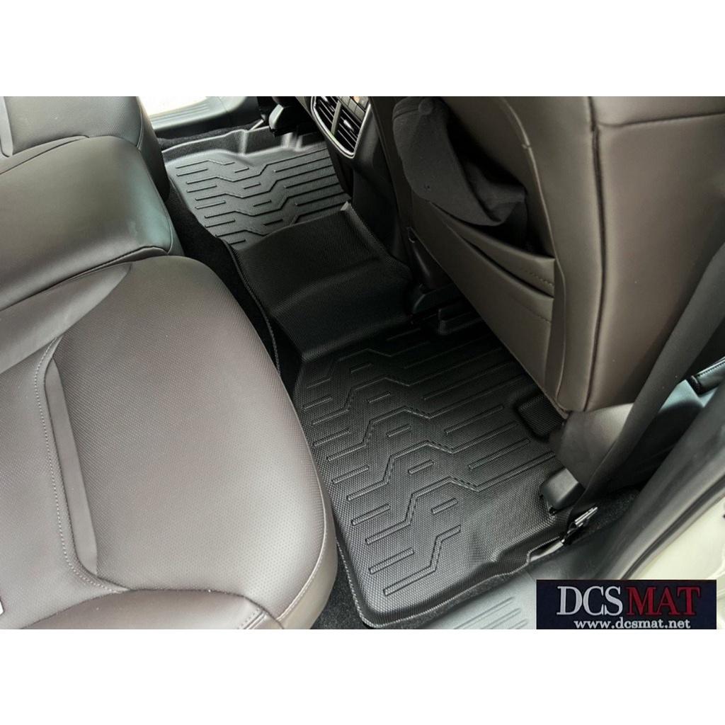 Thảm lót sàn cho xe Mazda CX8 thương hiệu DCSMAT, chất liệu TPV cao cấp