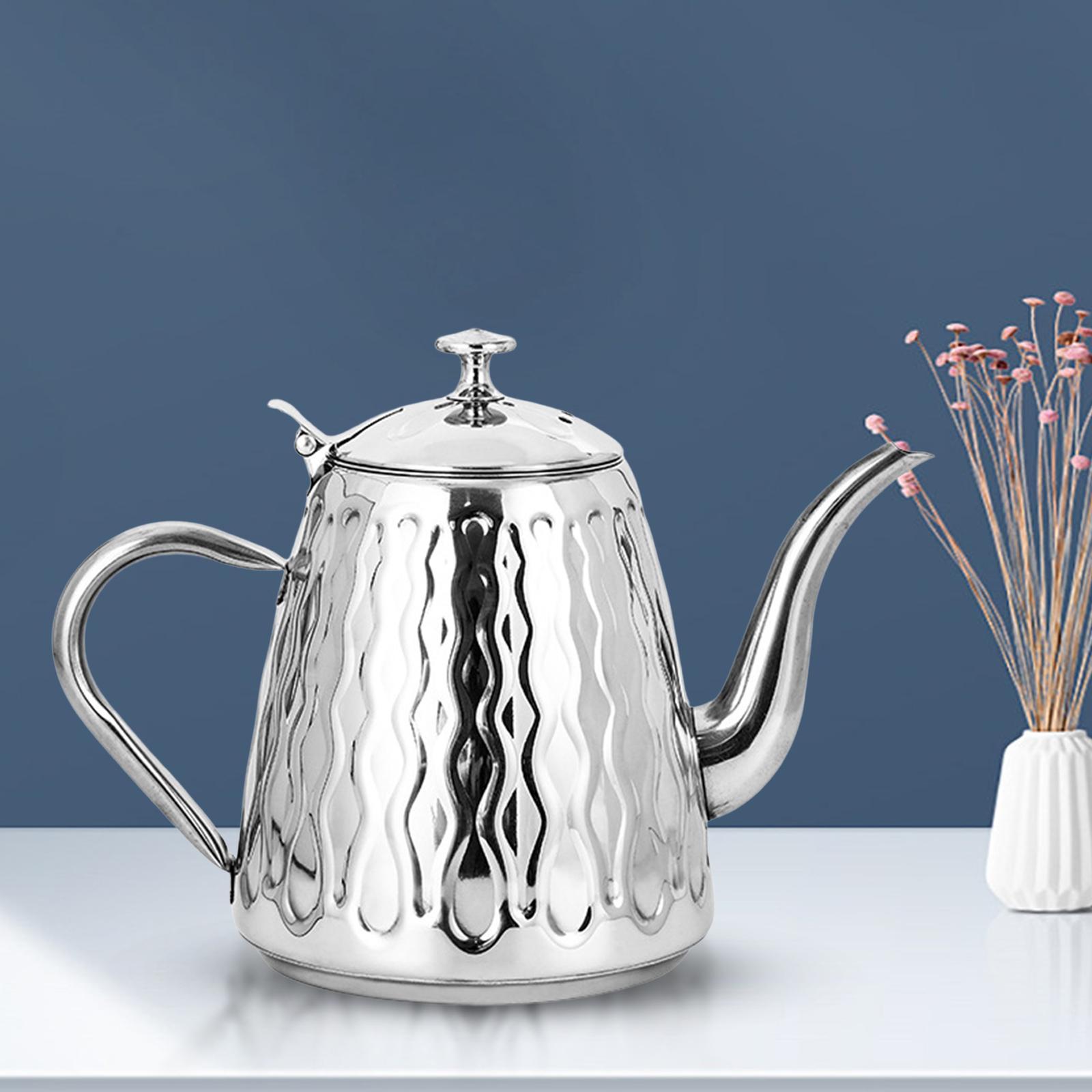 Tea Kettle Fast Heating Coffee Brewer Pot Tea Warmer for Induction Electric