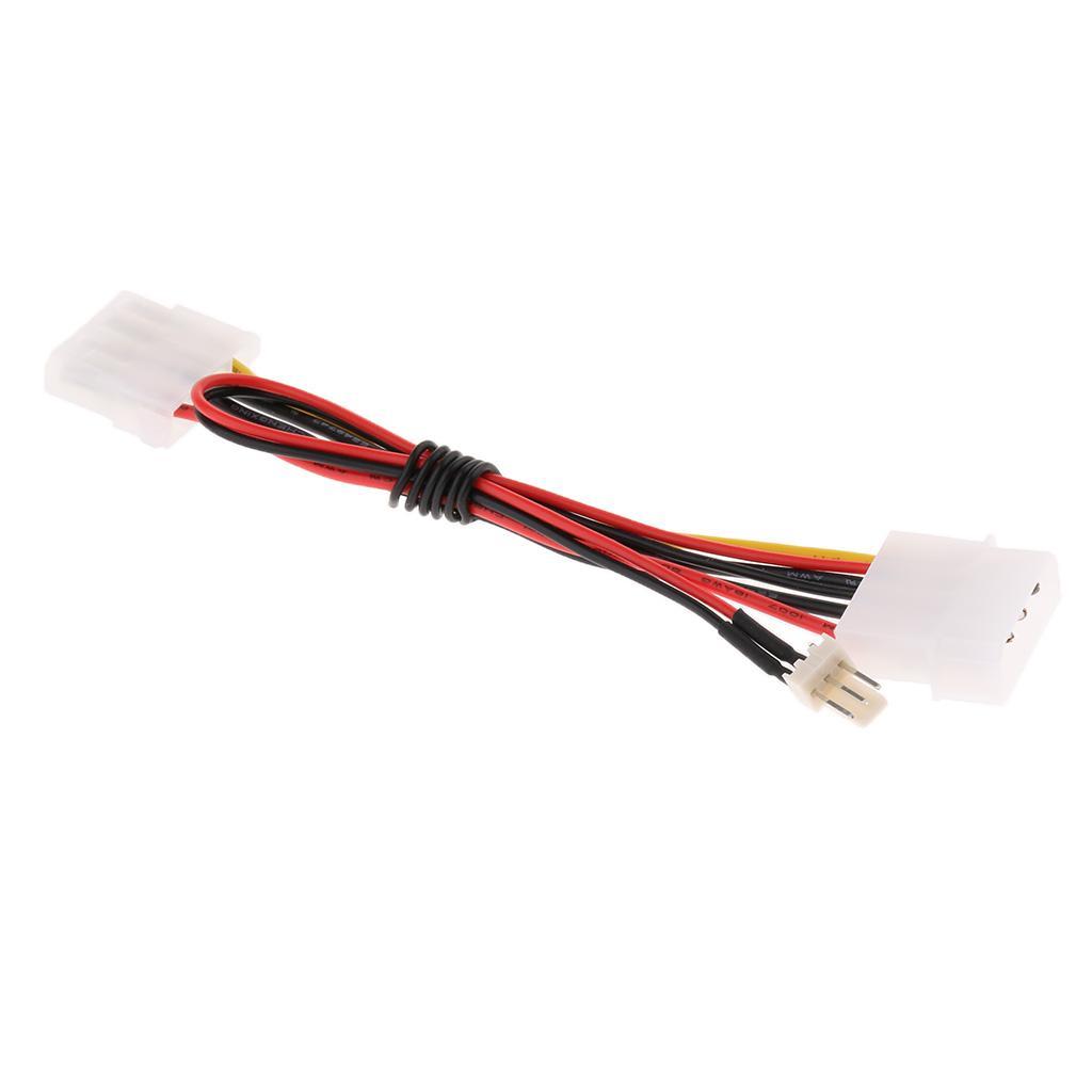 Internal Extension Power Cable 4pin W/ 3-2pin Cooling Housing Fan Y Cable