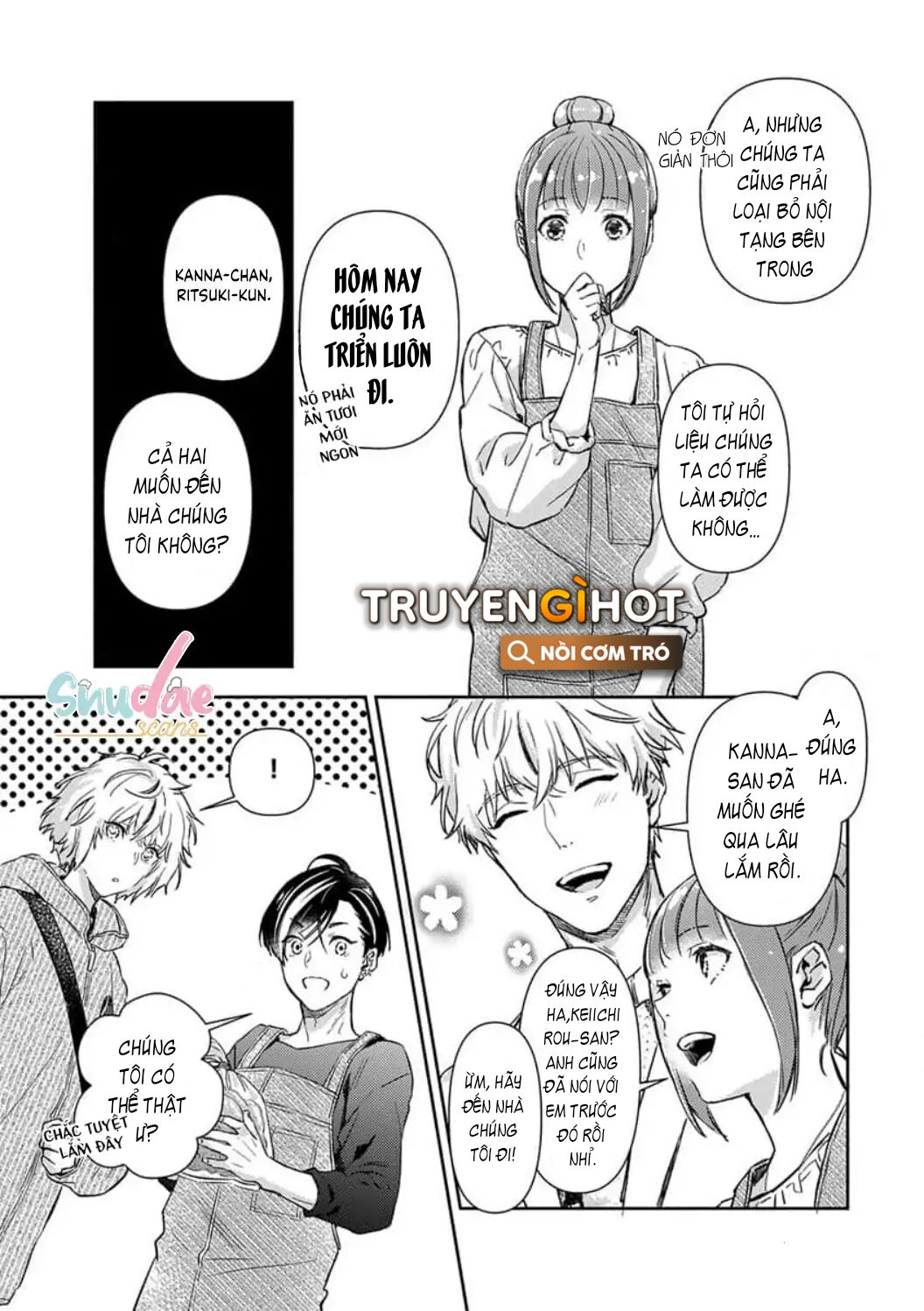 Hôn Nhân Tình Yêu Của Cặp Đôi Konihata chapter 11.2 - Trang 3