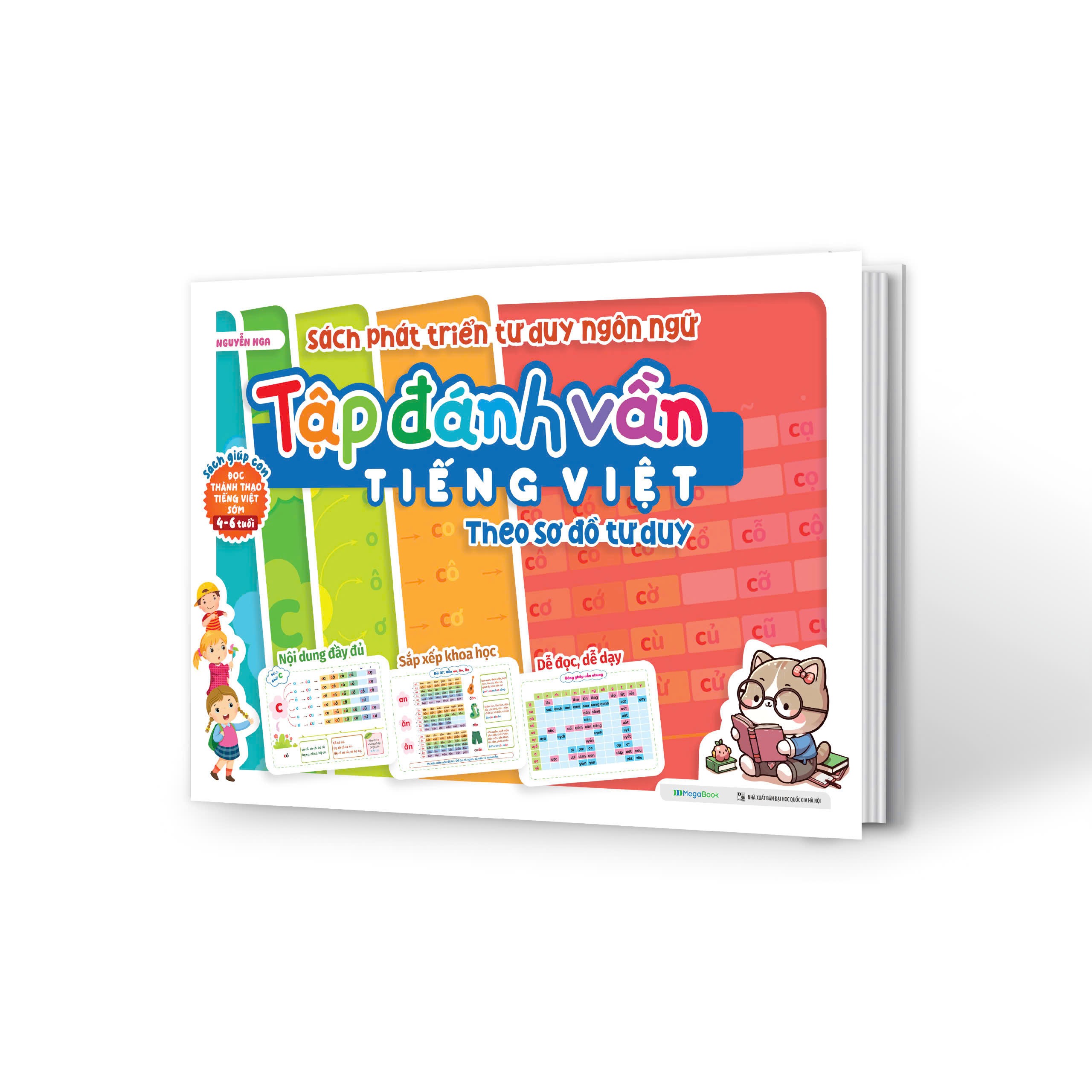 Sách Tập đánh vần Tiếng Việt theo sơ đồ tư duy