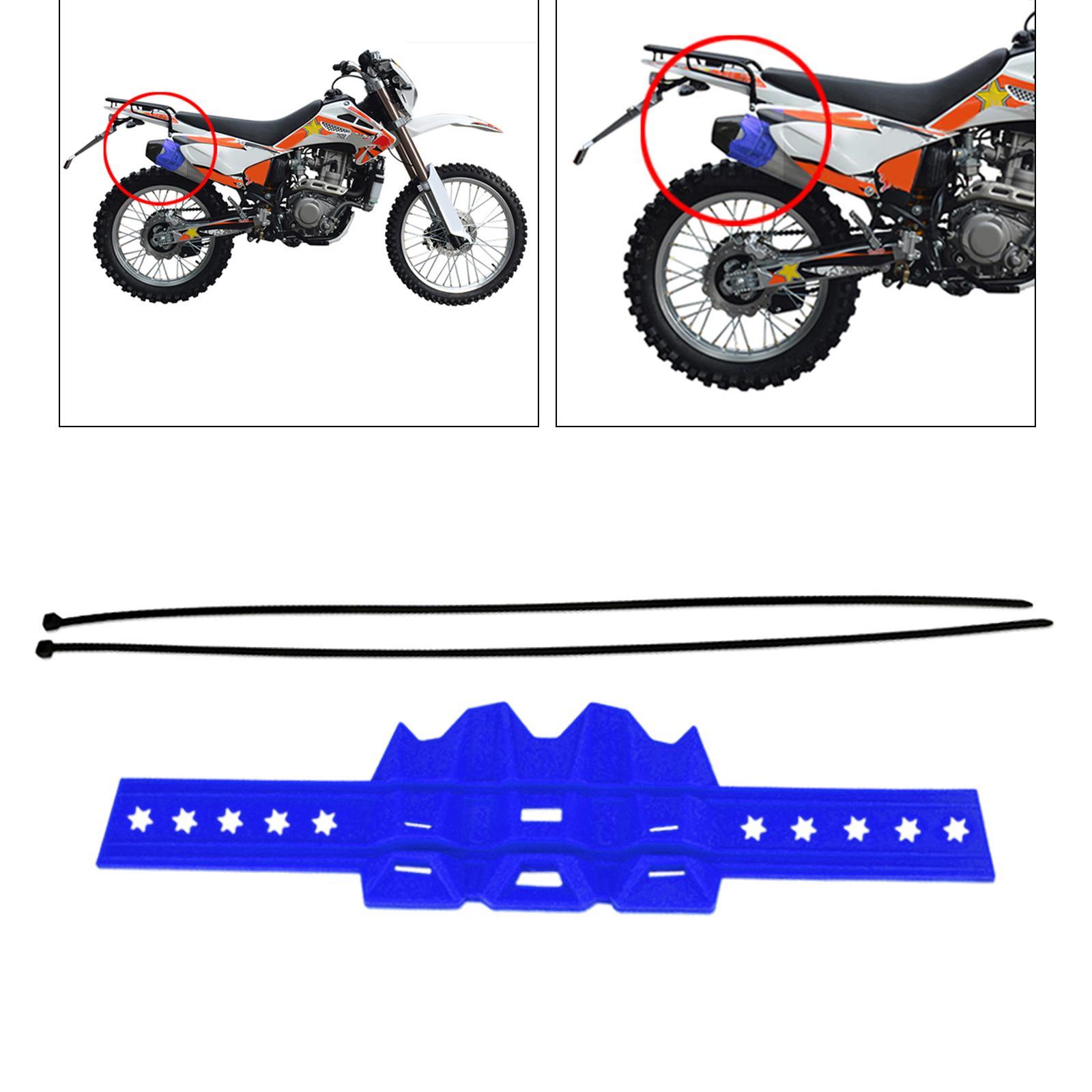 2x2 Stroke 4 Stroke Motorcycle Exhaust Protector Guard for Motorcycle