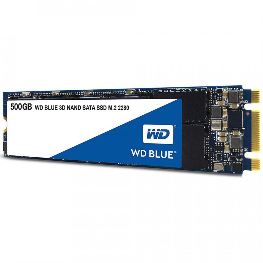 Ổ cứng SSD Western Digital Blue 3D-NAND M.2 2280 SATA III 500GB WDS500G2B0B - Hàng Chính Hãng