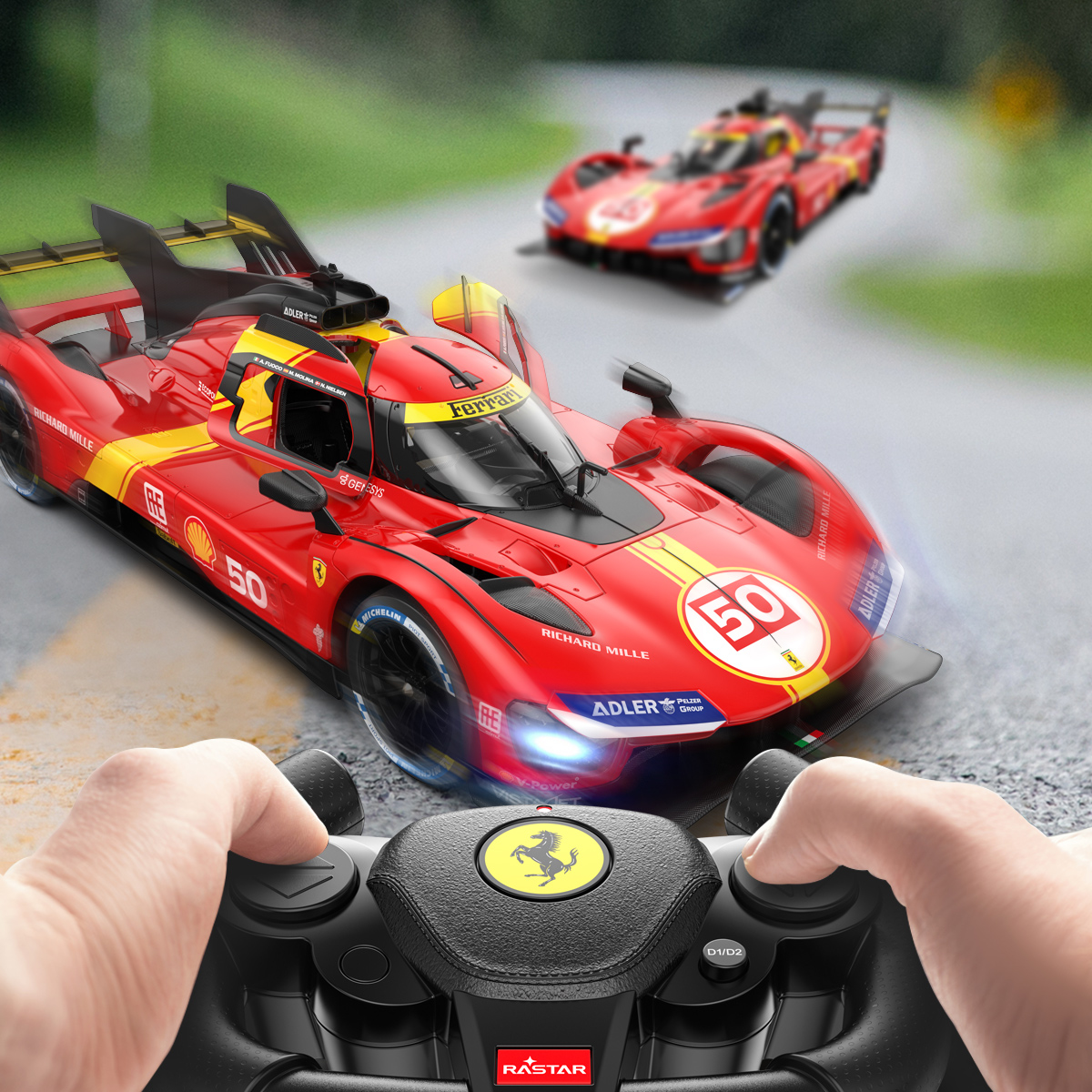 Đồ Chơi Xe Điều Khiển 1:14 Ferrari 499P RASTAR R10110 