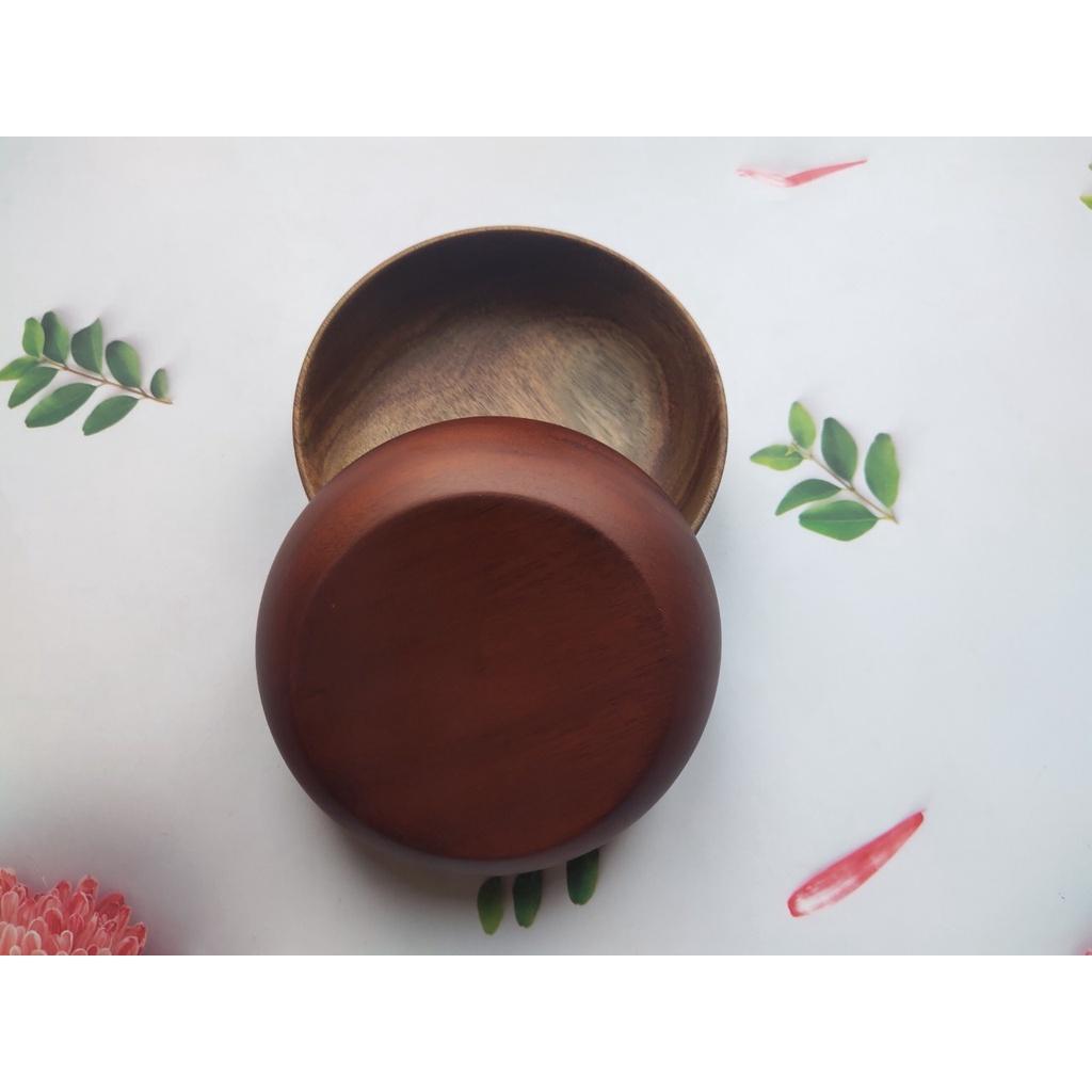 BÁT SALAD GỖ KEO 18X5 CM, BÁT KEO TỰ NHIÊN, CHỤP ẢNH TRANG TRÍ