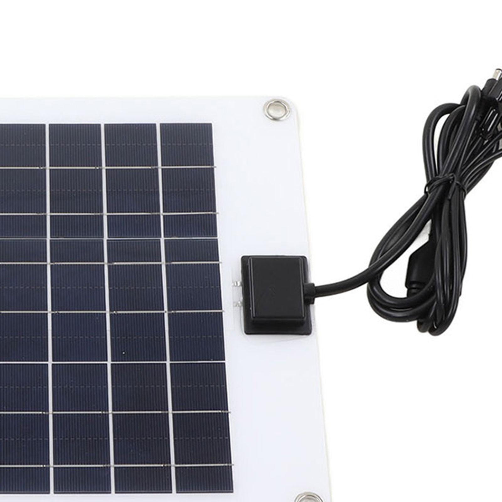 Solar Panel with Dual USB Mppt Controller Solar Charge Controller Waterproof