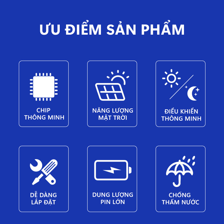 Đèn trang trí năng lượng mặt trời hai chiều, tích kiệm điện, bóng siêu sáng, chống thấm nước - DA3102