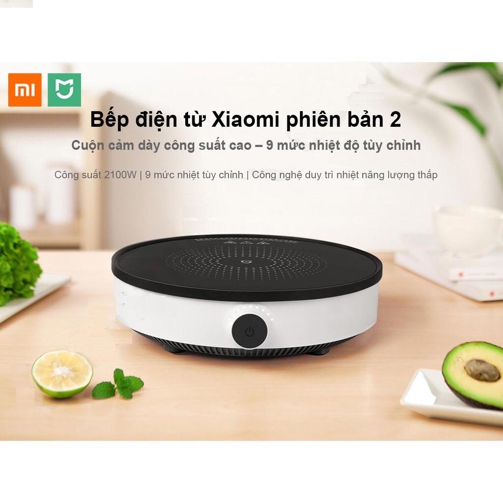 Bếp từ Xiaomi Youth Lite DCL002CM Phù hợp chiên rán, lẩu Công suất 2100W, núm vặn điều chỉnh nhiệt tiện dụng