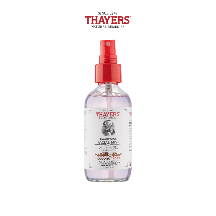 Nước hoa hồng không cồn Thayers cao cấp giúp ngừa lão hóa da - Hương dừa và hoa hồng 118ml