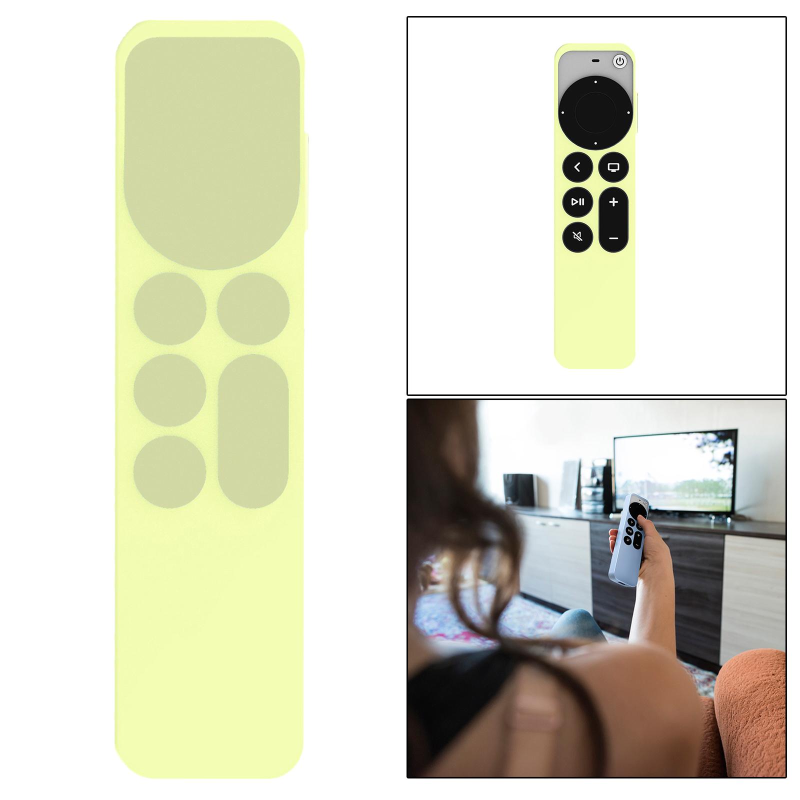 Remote Control Sleeve Protective Case Cover Fit for Apple TV6 Anti-slip Tool