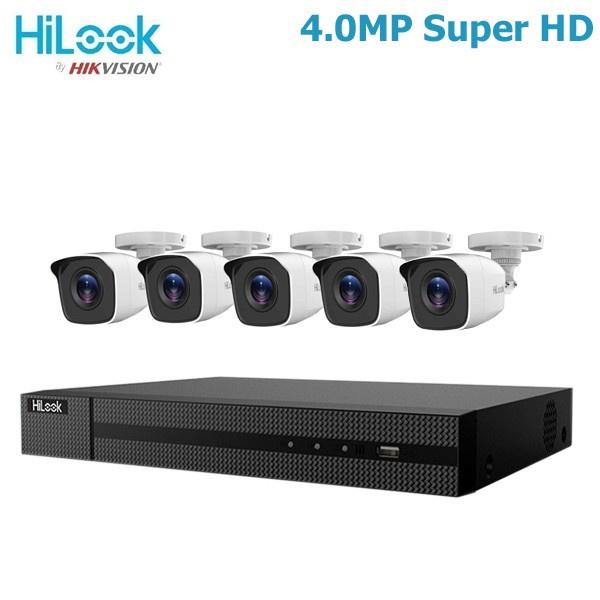 Bộ Camera Giám Sát Hilook Super HD 4.0MP – Trọn Bộ Camera Quan Sát Đầy Đủ Phụ Kiện Lắp Đặt - Hàng chính hãng