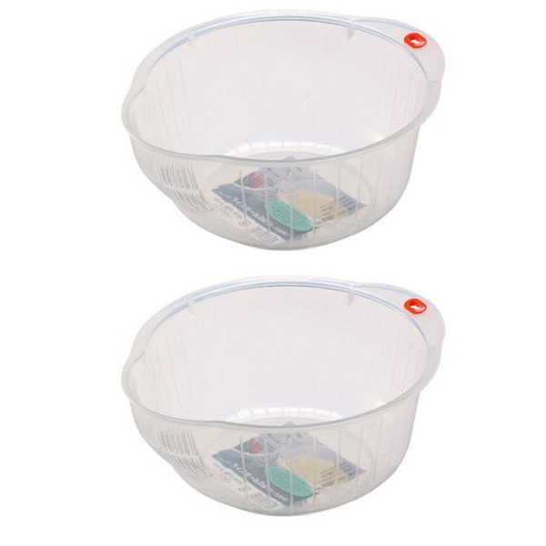 Combo 2 cái giá vo gạo 22cm nội địa Nhật Bản