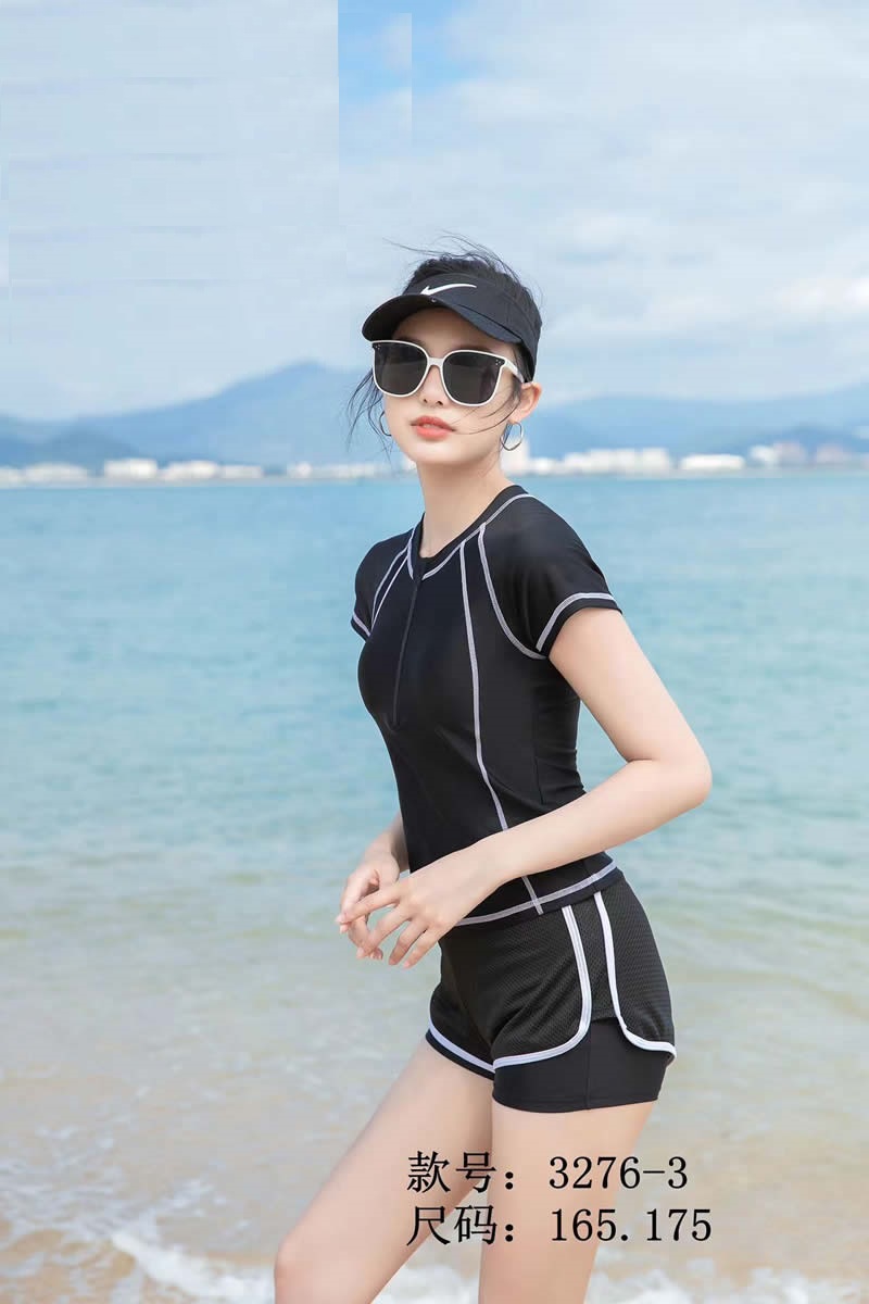 ĐỒ Bơi Nữ Rời Đùi Ngắn Tay Che Bụng