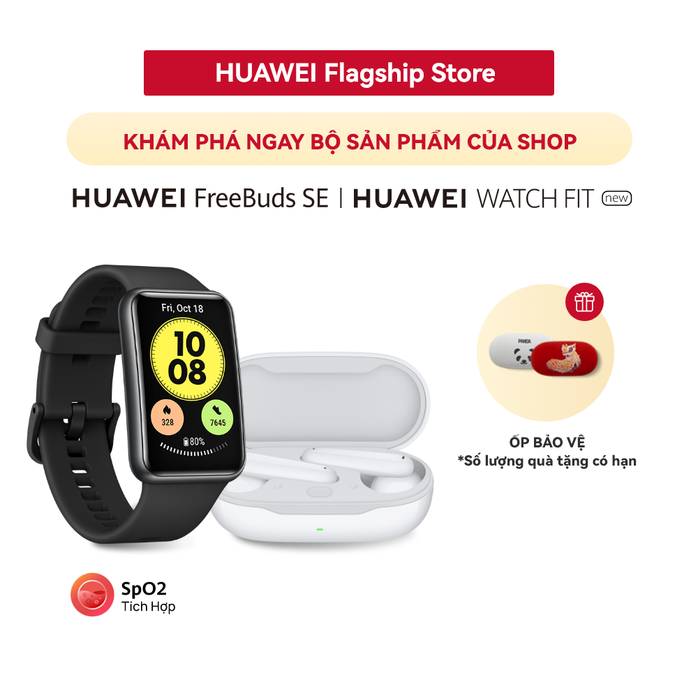 Bộ Sản Phẩm - Tai nghe HUAWEI FreeBuds SE | Hàng Chính Hãng