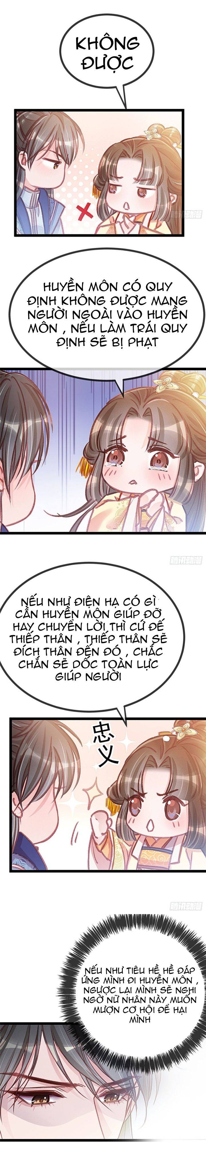 qúy phi muốn trở thành con cá mặn mòi chapter 8 11