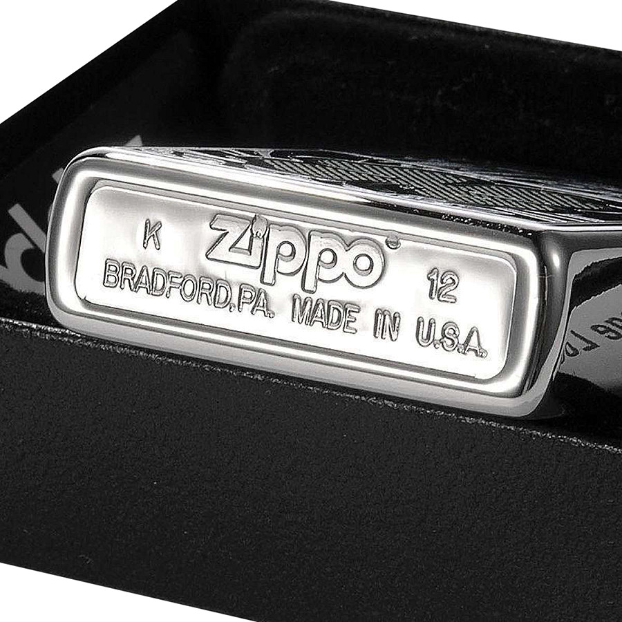 Bật Lửa Zippo Cỏ May Mắn (Khắc In)