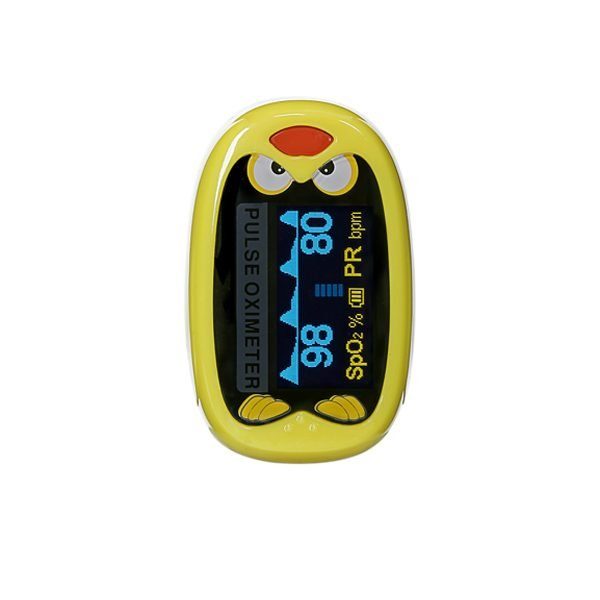 Máy Đo Nồng Độ Oxy trong Máu và Nhip Tim SPO2 YONKER K1 , đo Huyết áp dạng kẹp tay, màn hình OLED - Hàng Chuẩn