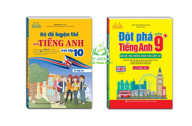 Sách - Combo 2c - Bộ đề luyện thi môn tiếng anh vào lớp 10 &amp; Đột phá tiếng Anh điểm 9+