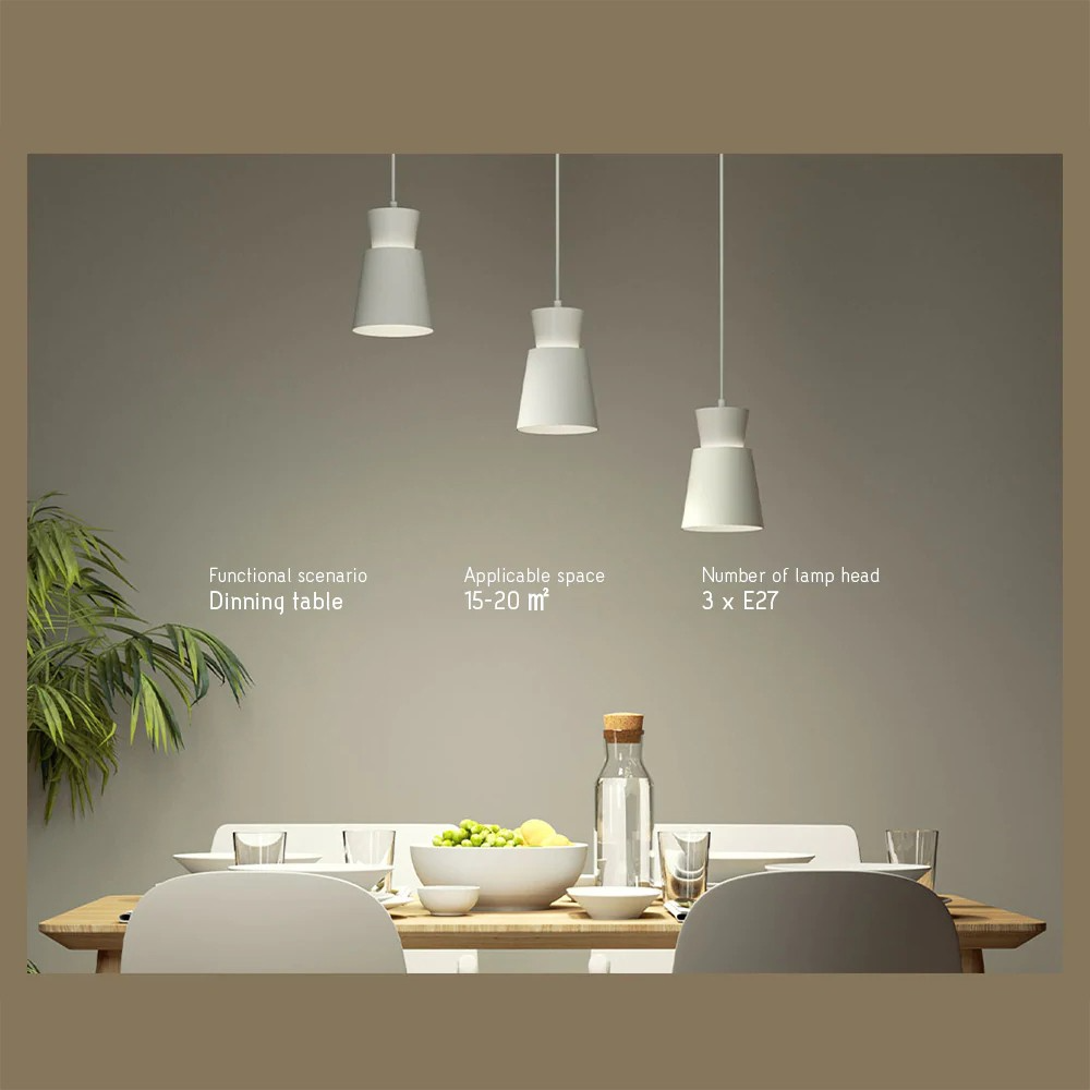 Xiaomi Youpin Đèn Chùm Yeelight E27 Công Suất Cao 220-240V