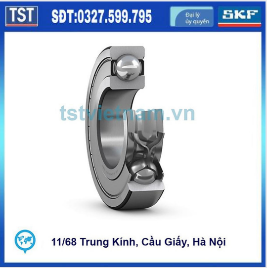 Vòng bi bạc đạn SKF 6208-2ZNR