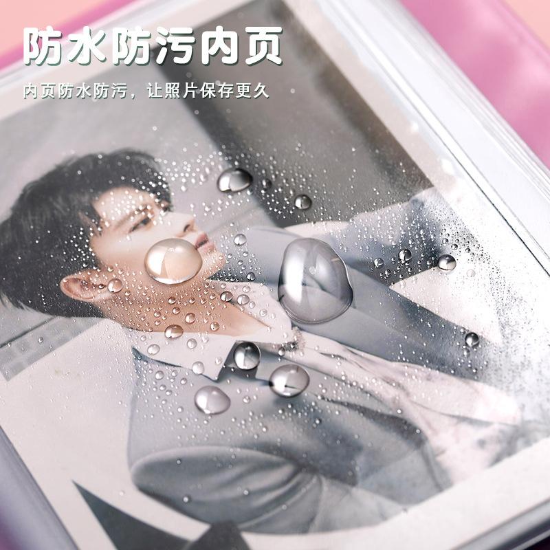 Đặc biệt Hàn Quốc ins3 inch bưu thiếp Polaroid album ảnh ngôi sao thần tượng album thẻ nhỏ lưu trữ cuốn sách theo đuổi ngôi sao cô gái