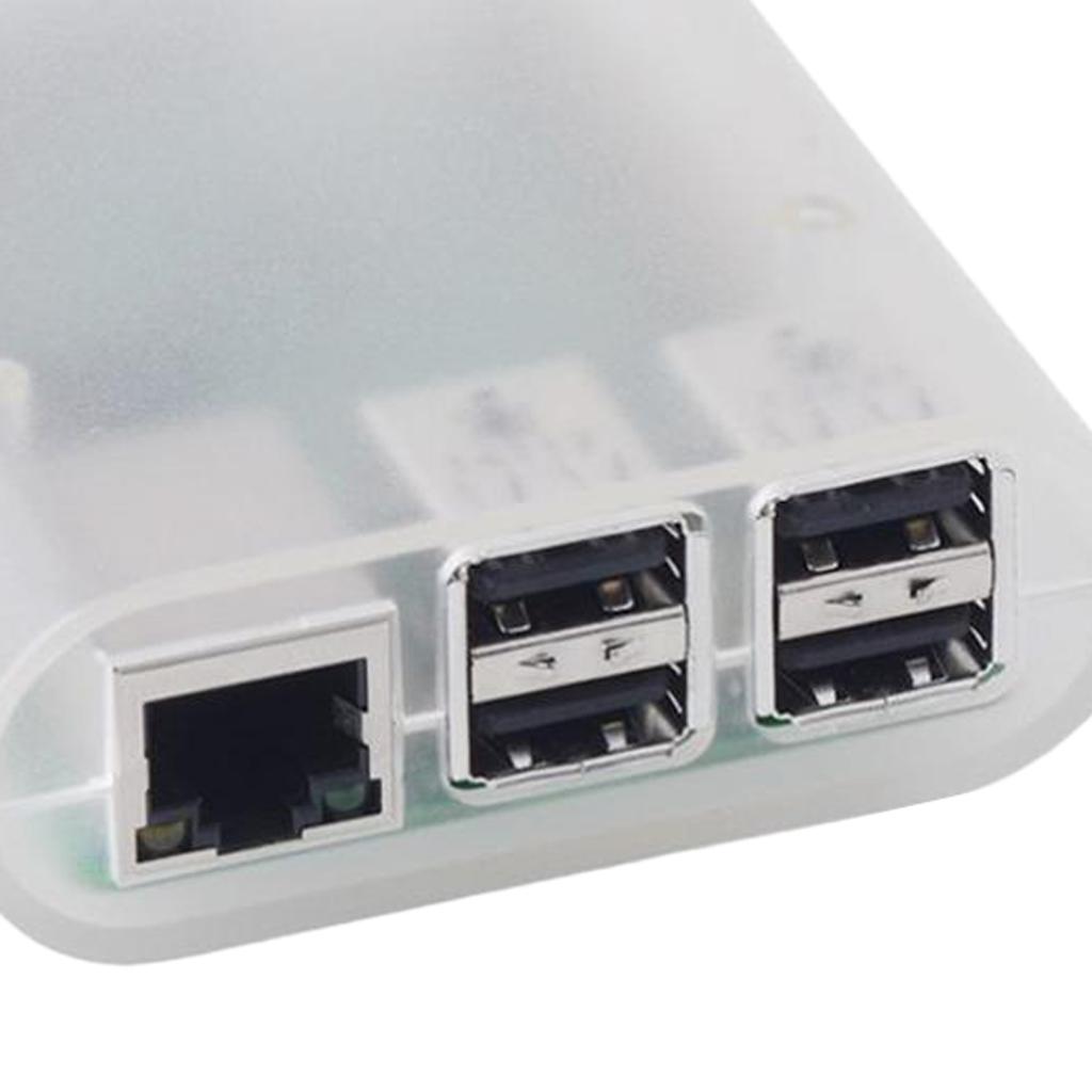 Protector Case for Raspberry Pi 3 Model B B+/ Raspberry Pi 2 Model B / Cover Case for Raspberry Pi 2B 3B 3B+ /Clear
