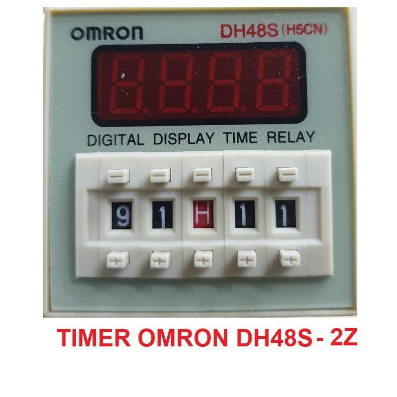 Timer DH48 SS - DH48 1Z - DH48 2Z loại xịn, đồng hồ hẹn giờ thiết bị, rơ le thời gian (đã gồm đế)