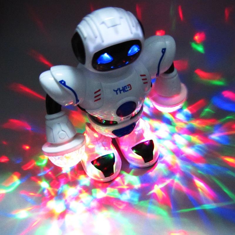 Đồ Chơi Trẻ Em Robot Có Tay Phát Sáng Và Nhảy Múa Theo Nhạc Cao Cấp