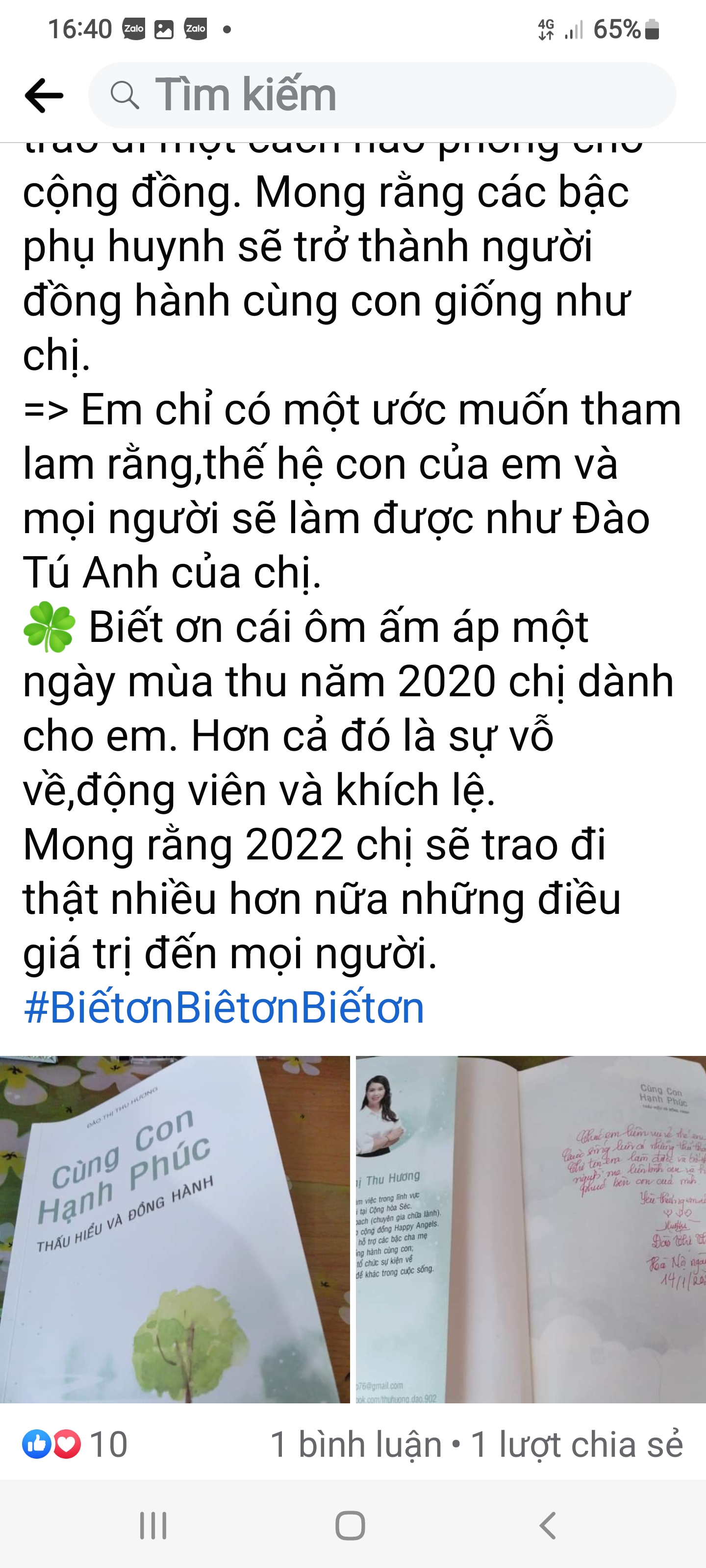 Cùng con hạnh phúc - Thấu hiểu và đồng hành