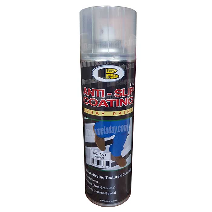 Sơn xịt chống trượt Anti Slip Coating Spray Bosny