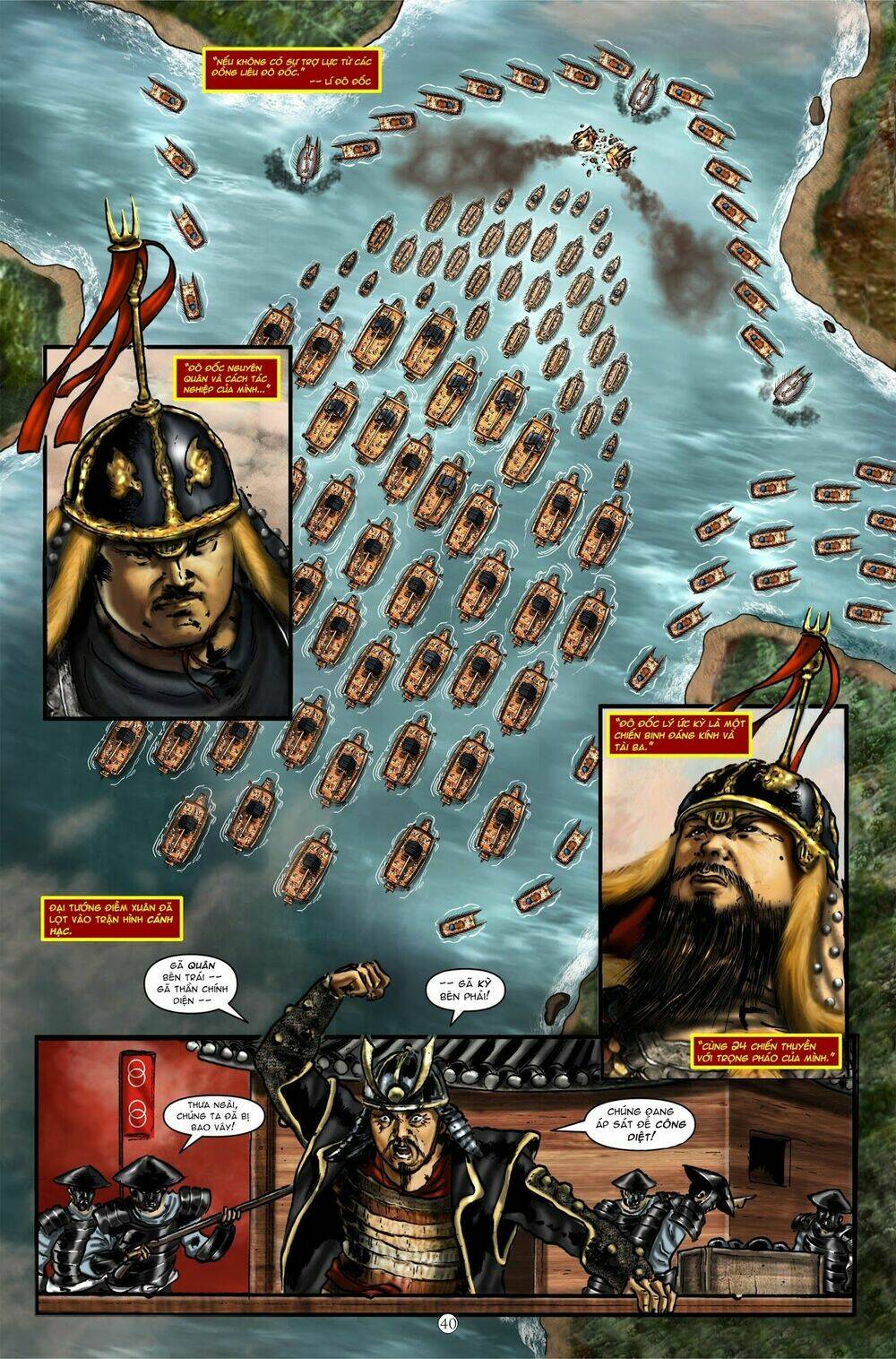 vĩ thuấn thuần: chiến binh và hộ thế giả | yi soon shin: warrior and defender chapter 4 45