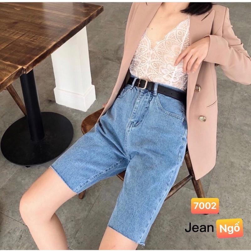 QUẦN JEAN NGỖ XANH TRƠN